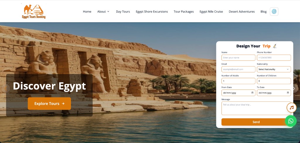 Egypt Tours Booking